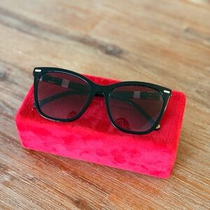 Carolina Herrera Black Sunglasses